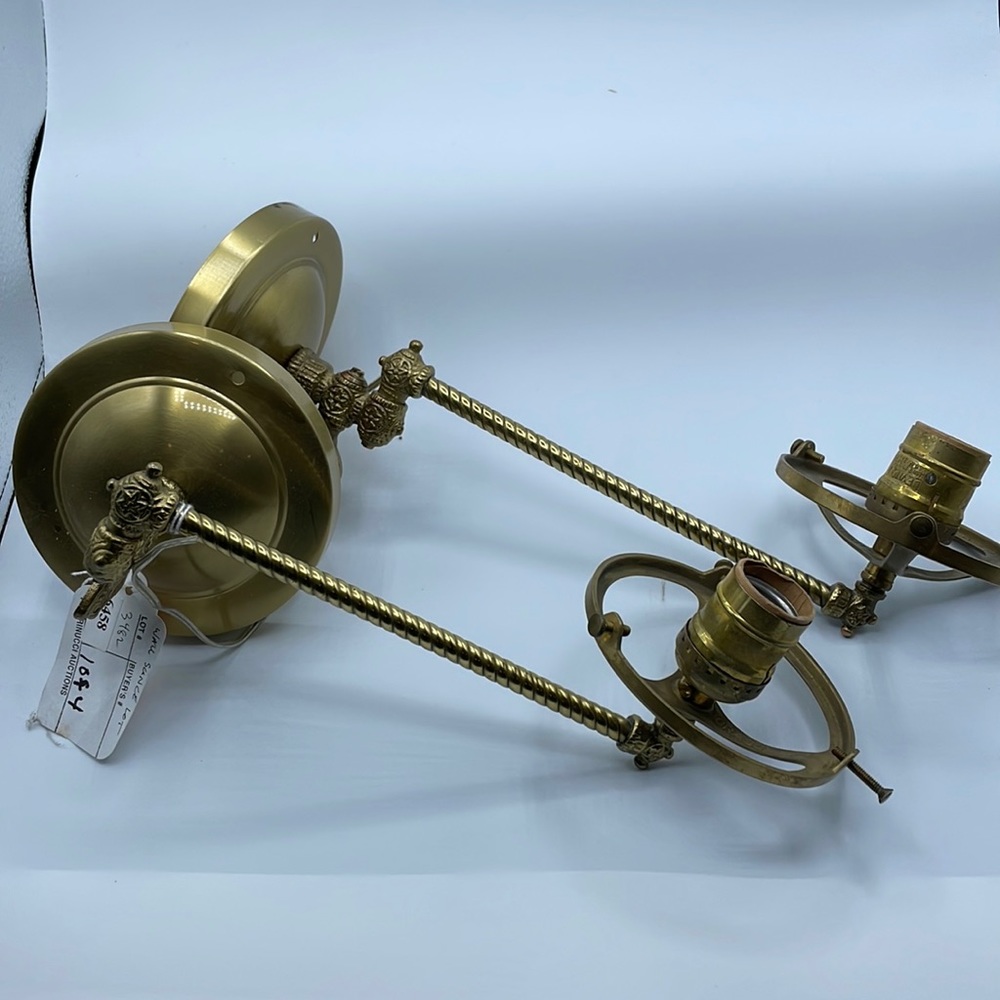 Lighting Fixtures // Vintage Brass Sconces.